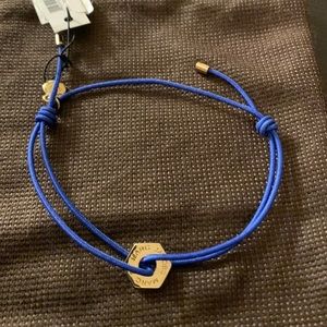 Marc by Marc Jacobs Blue String Adjustable Bracelet